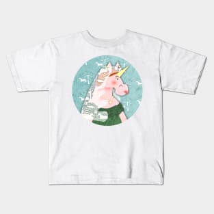 Unicorn Queen Victoria Kids T-Shirt